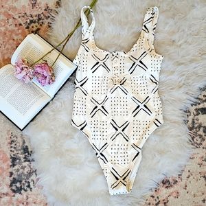 Aerie Henley One-piece Swimsuit